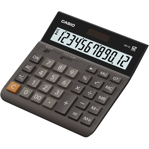 Calcolatrice da Tavolo Dh 12bk 12cifre Casio Dh 12bk 4971850091325