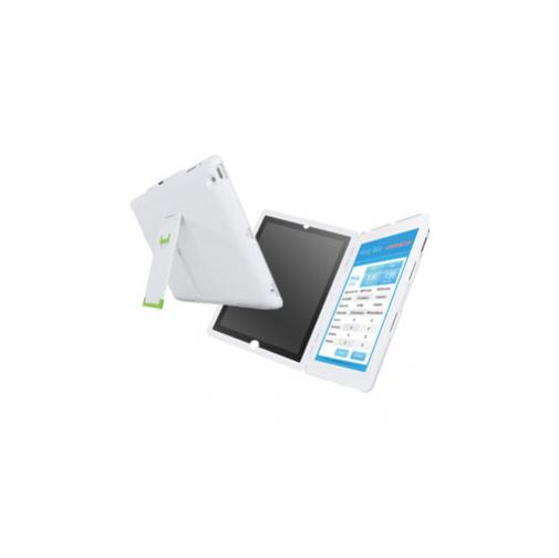 Custodia Privacy Vert con Stand Bianco X Nuovo Ipad Ipad2 Leitz Complete