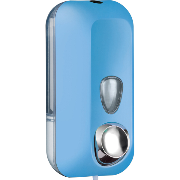 Dispenser Sapone Liquido 0 55lt Azzurro Soft Touch A71401az 8020090081903