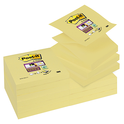 Post It Ricambio Z Notes Super Sticky Giallo Canary 76x76 Post It 81451 30051141968699