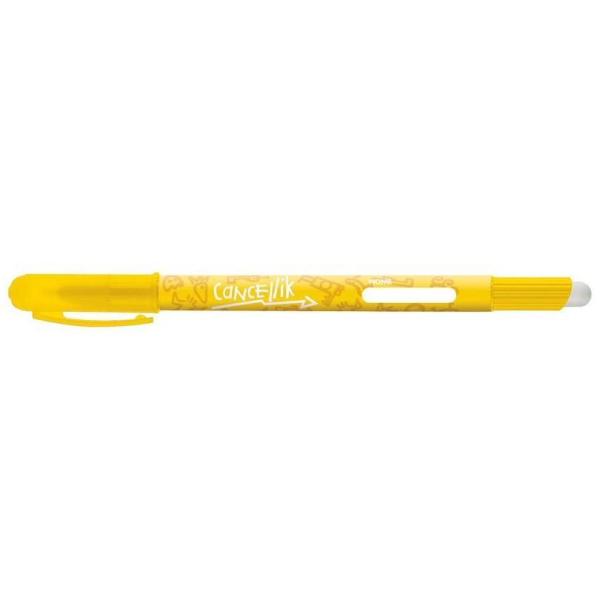 Tratto CF12TRATTO CANCELLIK GIALLO - Cancellino in giallo per cancellatura sicura e veloce su superfici di tutti i tipi. 8000825826290 | initpc.it