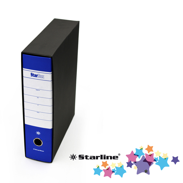 Registratore Starbox F To Protocollo Dorso 8cm Blu Starline Sfuso Stl4000 Sfuso 8025133016461