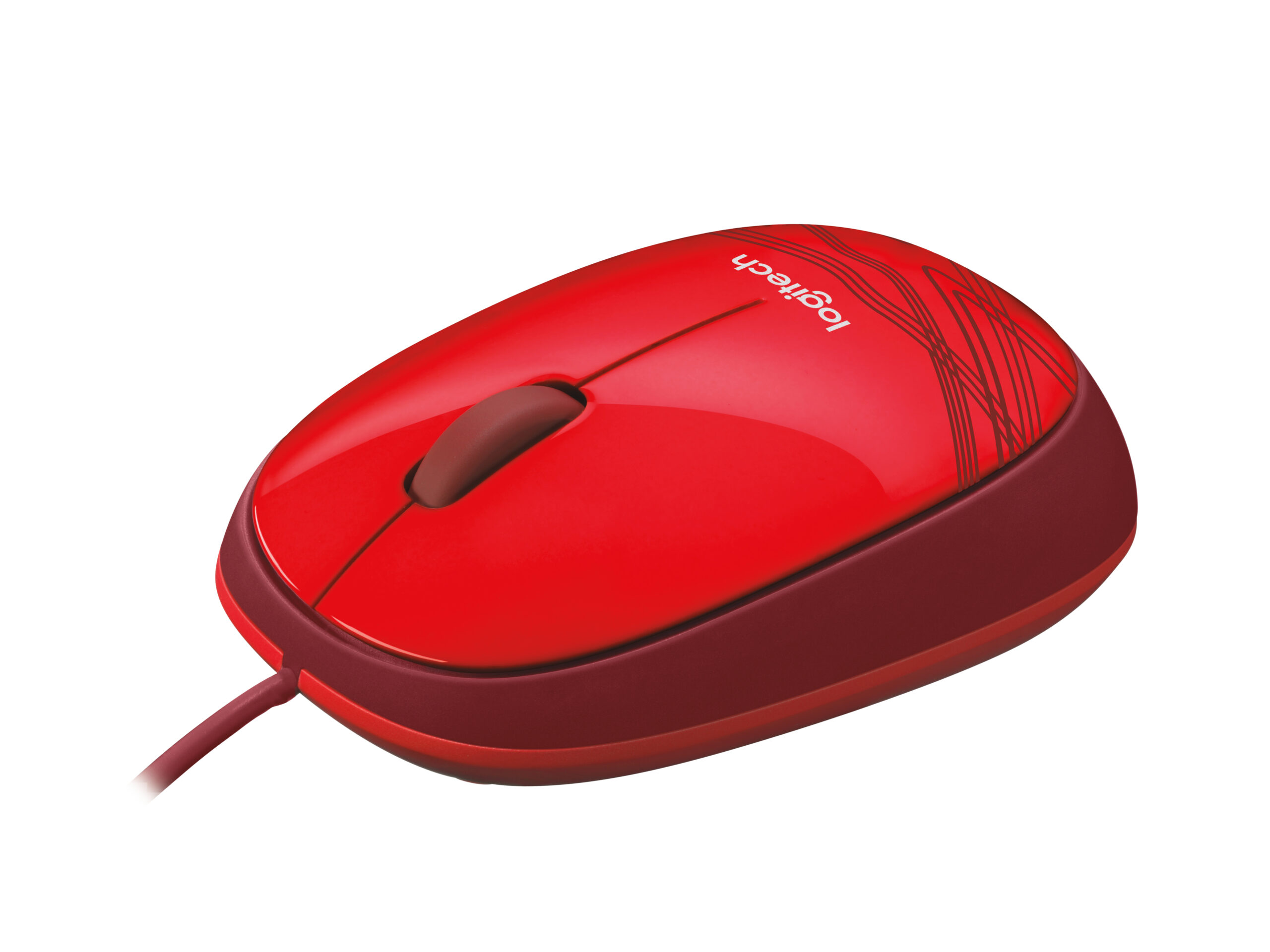 Corded Mouse M105 Red Logitech Input Devices 910 002945 5099206035744