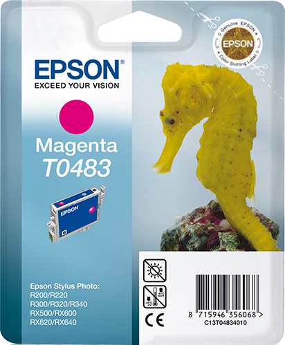 Cartuccia Magenta per R200 Epson Consumer Ink S1 C13t04834010 8715946356068
