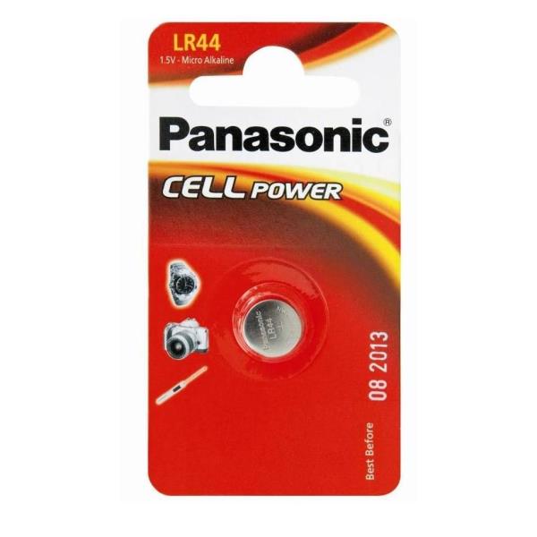 Micropila a Pastiglia Lr44 Alcalina 1 5v Panasonic C300044 5019068083035