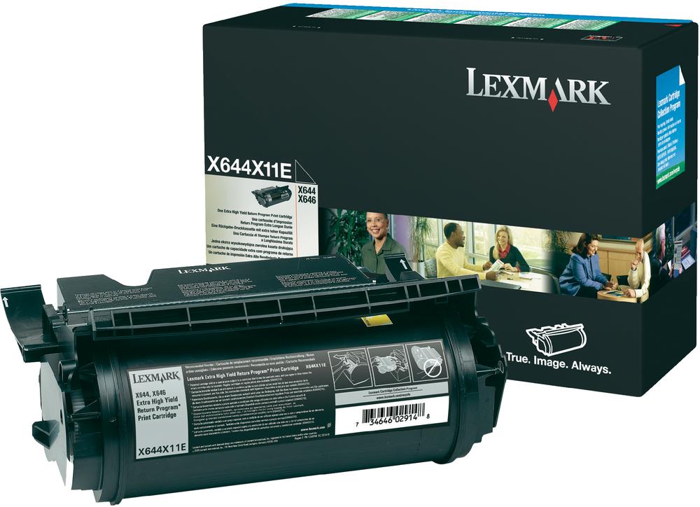 TONER RETURN X644 X646 32K, Ar Toner alta resa per programma di ritorno, colore nero, marchio Lexmark, modello X644 0734646255905 | initpc.it