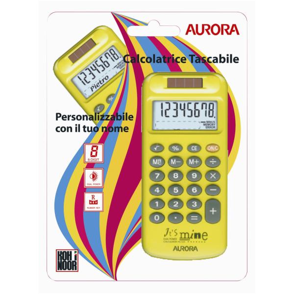 Calcolatrice da Tasca Aurora Nhc300v 6925781413082