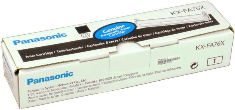 Toner panasonic kx-fa76x nero 2000 pagine laser 5025232186402
