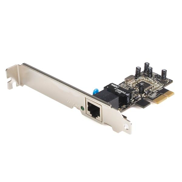 Scheda di rete Ethernet PCIe per pc, compatibile con sistema operativo Windows e Linux, interfaccia Gigabit Ethernet, alta velocità e affidabilità, prodotta da StarTech 0065030828185 | initpc.it