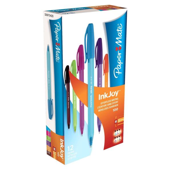 Penna Sfera Inkjoy 100 Col Ass Papermate S0975420 3501170975428