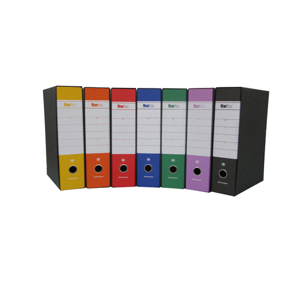 Registratore starline starbox giallo protocollo 23x33 cm dorso 8 cm 8025133016522
