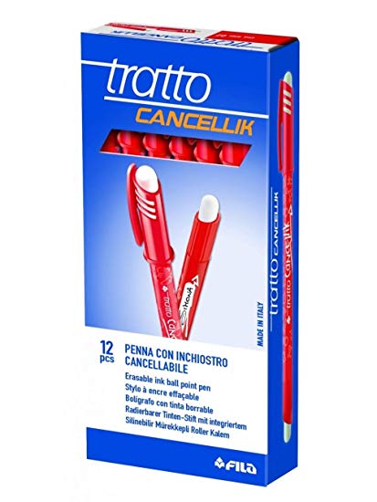 CF12TRATTO CANCELLIK ROSSO, brand Tratto 8000825826122 | initpc.it