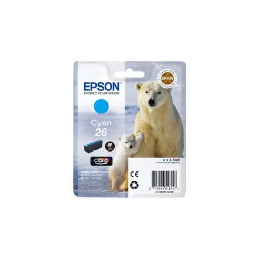 Cartuccia Ciano Epson Claria Premium Serie 26 Orso Polare in Blister Rs