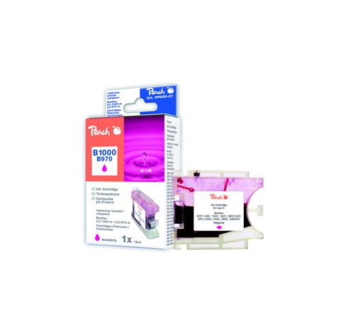Cartuccia Magenta per Print C Brother Lc1000m Lc970m 12ml
