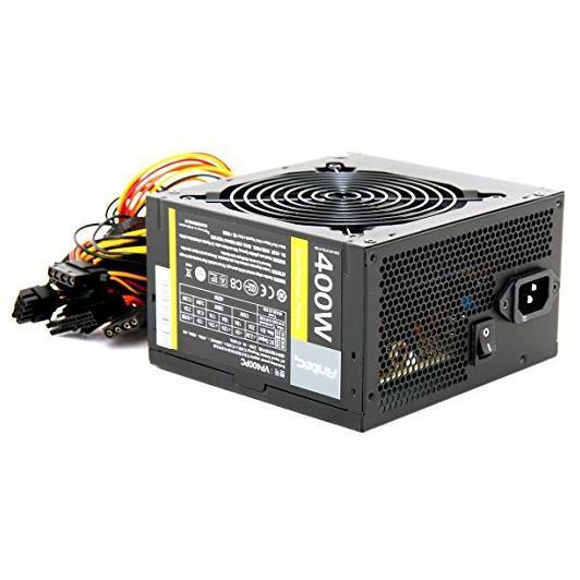 Alimentatore VP400PC di alta qualità della marca Antec, capace di fornire 400W di potenza e progettato per garantire stabilità e prestazioni elevate ai tuoi dispositivi informatici. 0761345064842 | initpc.it