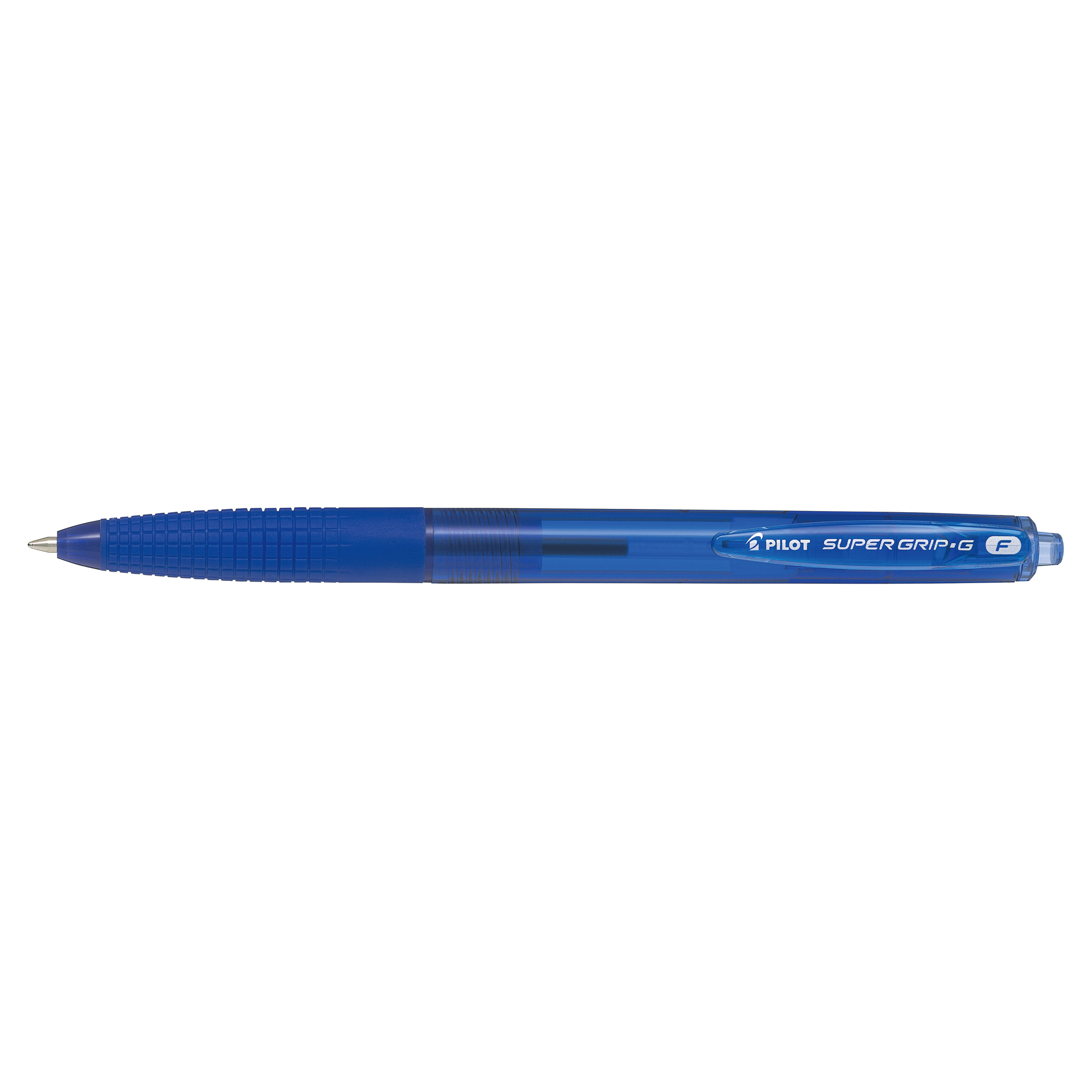 Penna Sfera Supergrip G a Scatto Blu Punta Fine 0 7mm Pilot Confezione da 12 Pezzi