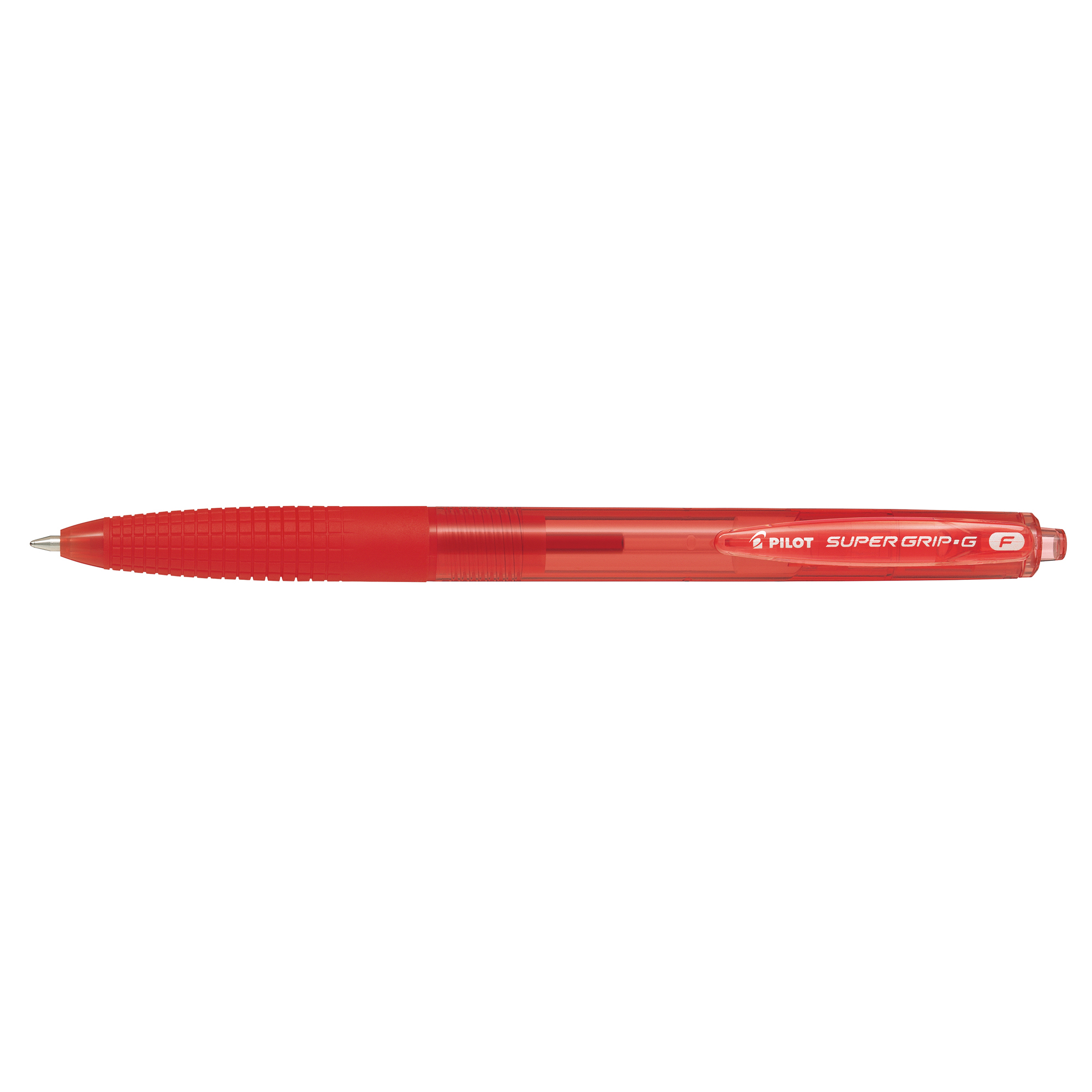 Penna Sfera Supergrip G a Scatto Rosso Punta Fine 0 7mm Pilot Confezione da 12 Pezzi