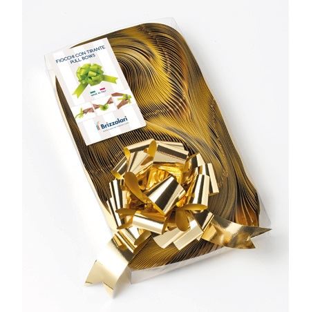 Produttore Brizzolari, manico in legno, impugnatura in metallo dorato, utensile per cucina con fionda e cacciavite. 8004451021708 | initpc.it