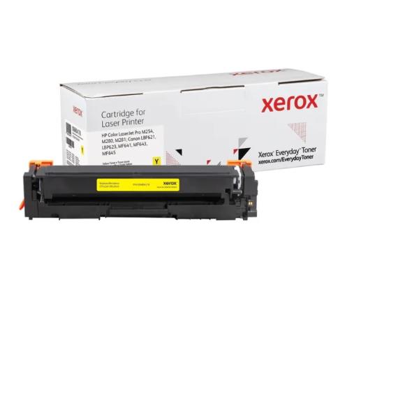 Immagine del toner compatibile per fotocopiatori Xerox, modello CF542A/CRG-054Y, prodotto dalla marca EVERYDAY. 0095205064421 | initpc.it