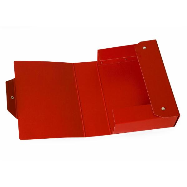 Casse di cartone per contenere bottiglie, colore rosso, con chiusura e scatola di programma. 8014819001334 | initpc.it