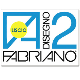 Album P M Fabriano2 240x330mm 10fg 110gr Liscio Confezione da 10 Pezzi