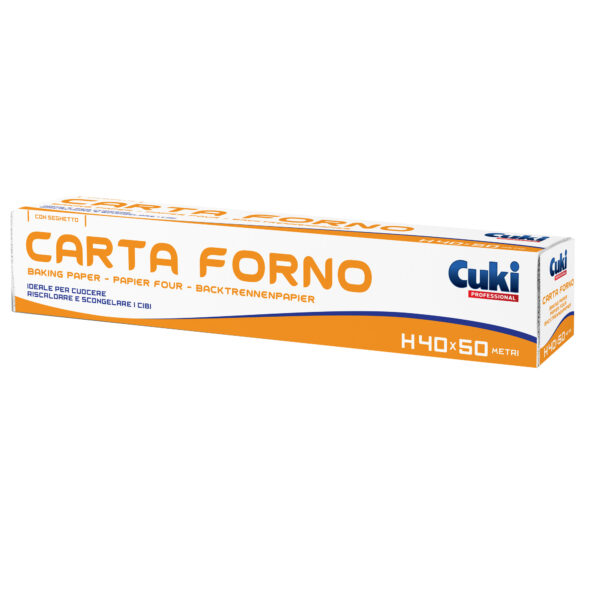 Roll Carta Forno 400mmx50m Cuki Professional 4540050 8003980530064