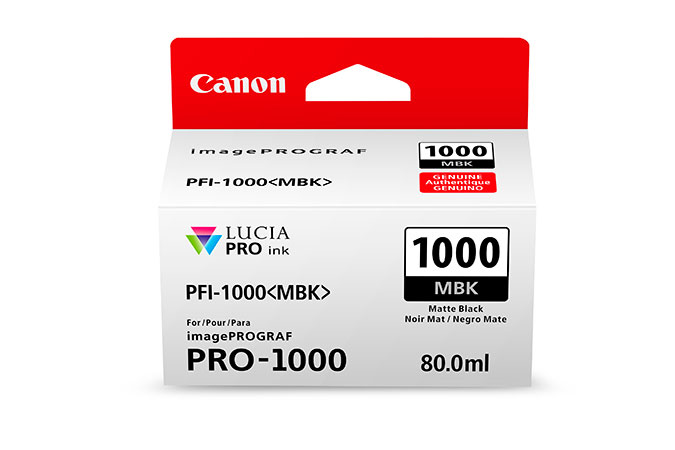 Cartuccia Nera Matte per Canon Pfi 1000 0545c001 4549292046304