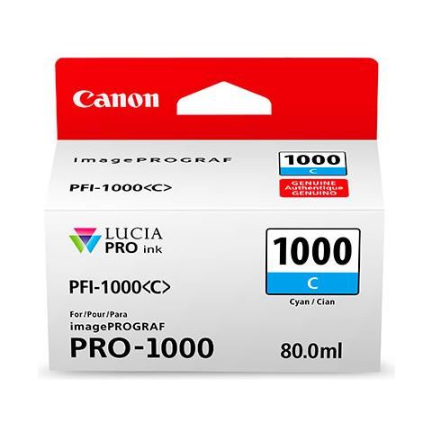 Ink Pfi 1000 Ciano Canon 0547c001aa 4549292046373