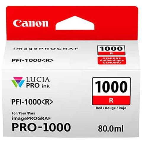 Ink Pfi 1000 Rosso Canon 0554c001aa 4549292045000