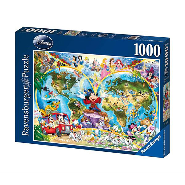 Mappamondo Disney Ravensburger 15785 4005556157853