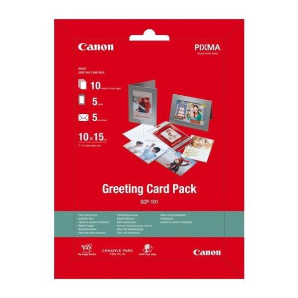 Greeting Card Pack 10x15 10 Sh Canon Supplies Media 0775b077 8714574595559