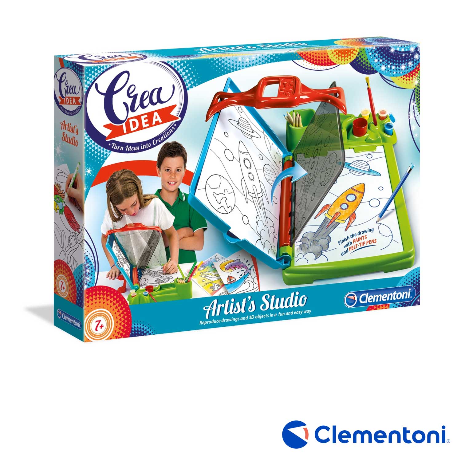 Crea Idea Lo Studio Dell Artista Clementoni 15238 8005125152384