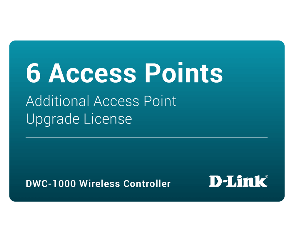 Wireless Controller 6 Ap Service D Link Dwc 1000 Ap6 Lic