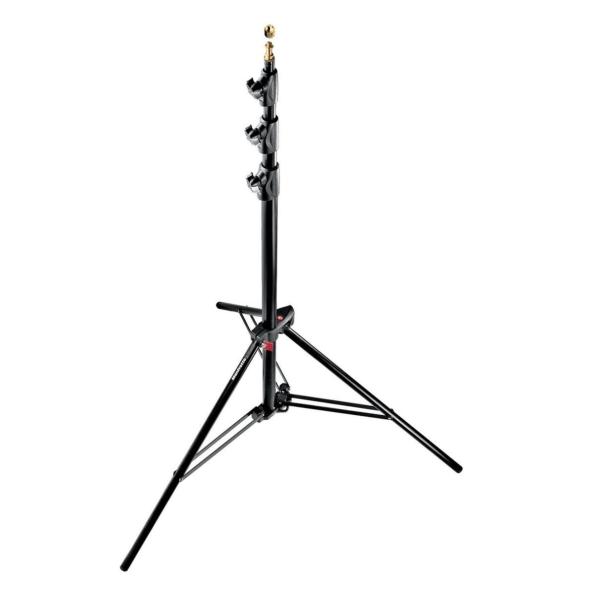 Stativo Master Alu Pneumatico, stativo professionale Manfrotto per fotocamere e dispositivi di ripresa, composto da alaio leggero e robusto con sistema di supporto pneumatico. 8024221551358 | initpc.it