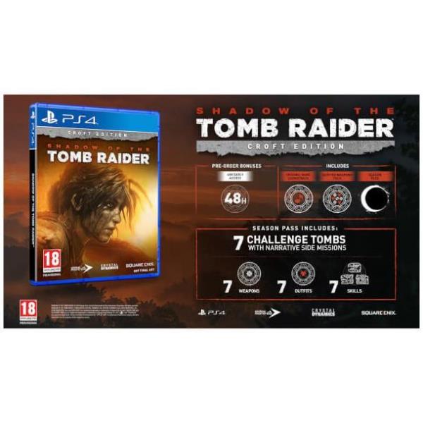 Ps4 Shadow Of Tomb Raider Croftedit Koch Media 1027762 5021290081604
