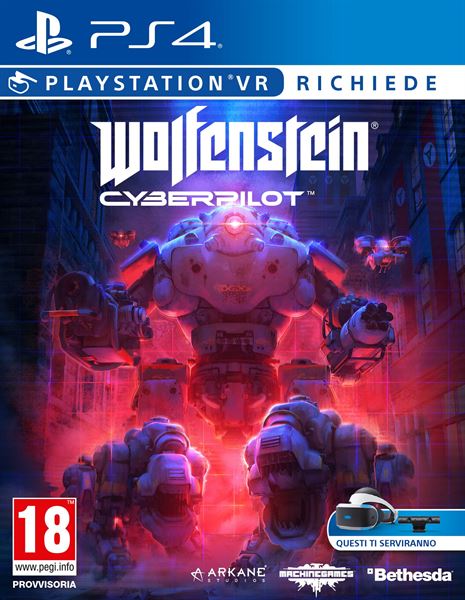Ps4 Wolfenstein Cyberpilot Koch Media 1034137 5055856422440