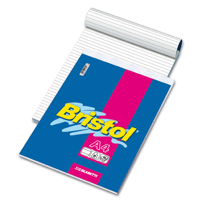 Blocco Notes Bristol Fg 60 A4 1r Gr 50 Blasetti 1035 8007758012301