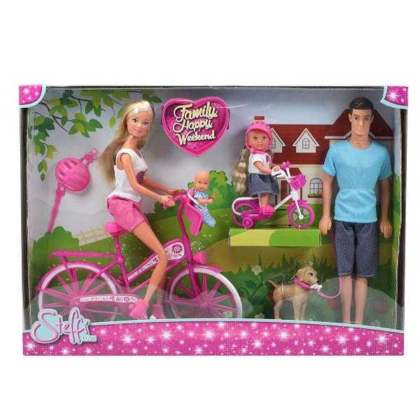 Set di bagno per la famiglia Steffi Love, contiene tutti i necessari per una vacanza in famiglia: shampoo, balsamo, sapone e set di toelettatura. 4052351029182 | initpc.it