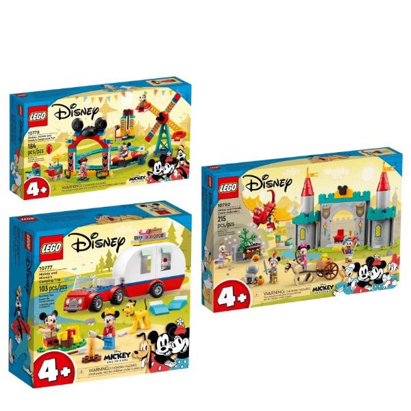 Topolino e amici paladini castello: la collina di Topolino, costruzione di Lego con personaggi dei Disney-Pixar 5702017153483 | initpc.it