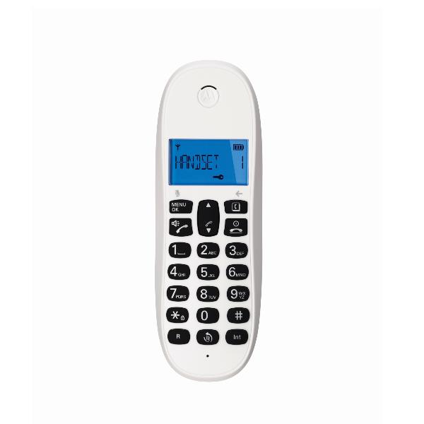 Motorola C1001lb Bianco Motorola 107c1001blancoit 8437014296518
