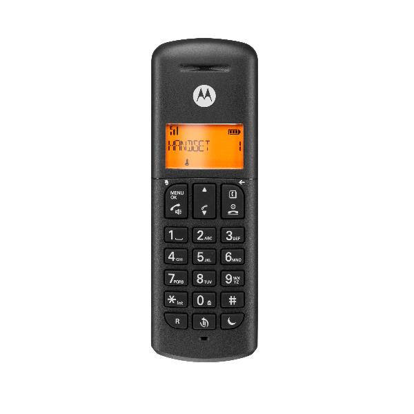 Motorola Dect E201 Nero Motorola 107e201it 8437014296686
