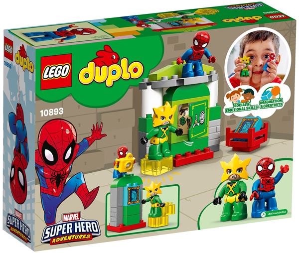 Spider Man Contro Electro Lego 10893a 5702016367621
