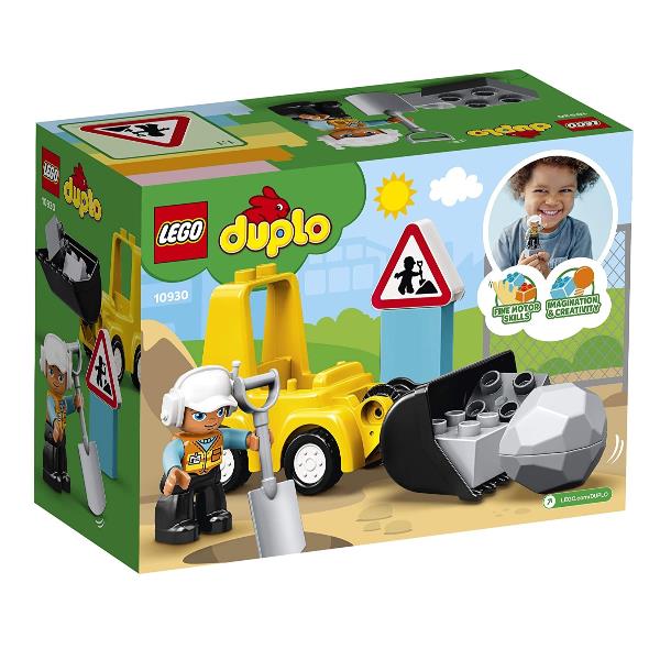 Modellino di bulldozer in lego con dettagli realistici, compreso cingolo e ruote, per bambini appassionati di costruzioni 5702016618198 | initpc.it