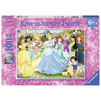 Puzzle Bimbo Super 100 Principesse Ravensburger 10938 4005556109388