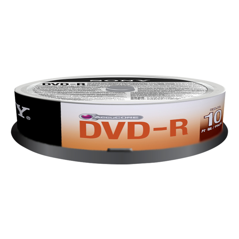 Dvd R 16x Spindle 10 Pcs Sony Rme Retail Media 10dmr47sp 27242852488