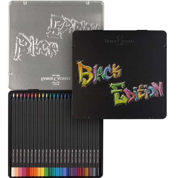 Ast24 Matite Colorate Blackedition Faber Castell 116425 4005401164258