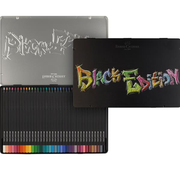 Ast36 Matite Colorate Blackedition Faber Castell 116437 4005401164371