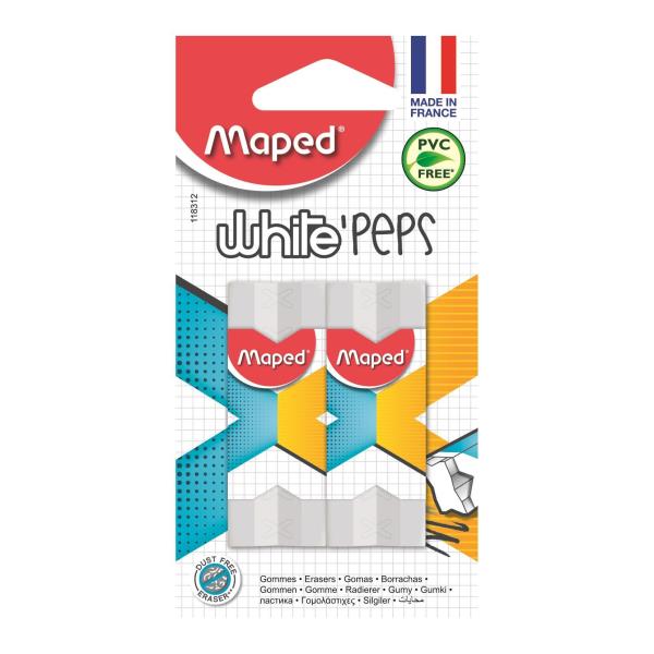 Gomma White Pep S Maped 118312 3154141183126