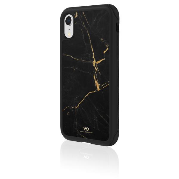 Marble Cover Iphone Xr Black Gold White Diamonds 1380tmc3 4260557042045