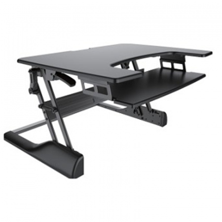 Workstation Stand Sit Newstar Computer Products Eur Ns Ws100black 8717371445645